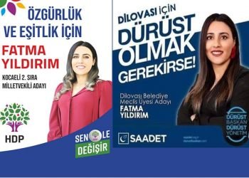 Saadet Partisi adayları arasında yine bir HDP’li bulundu