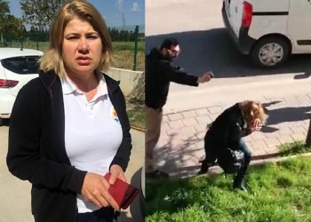 Trafik kavgasında bir sürücü kadın şoföre biber gazı sıktı