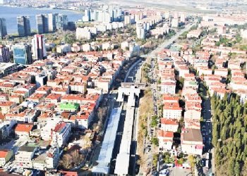Gebze-Halkalı hattı açılış öncesi havadan görüntülendi