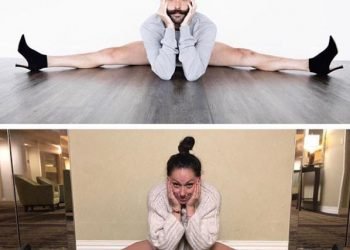 Ünlü güzelleri taklit etti