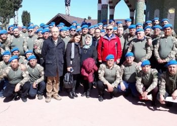 Silah arkadaşlarını 24 yıl sonra andılar