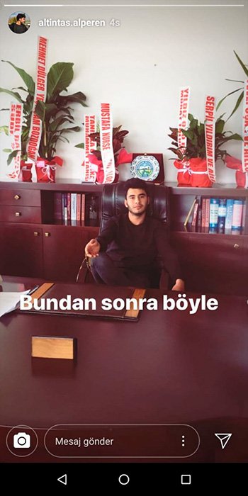 Bozdoğan Belediye Başkanı'nın başı oğluyla dertte
