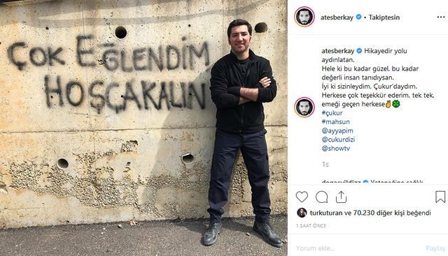 Çukur iki karakterine veda etti