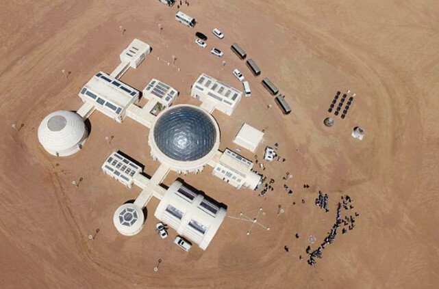 Çin'in Mars Base 1 kampı7