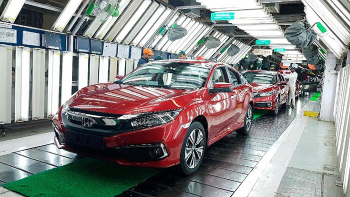 HONDA TÜRKİYE üretim bandı