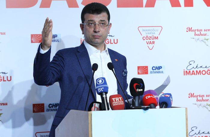 CHP’nin İstanbul Büyükşehir Belediye Başkan adayı Ekrem İmamoğlu