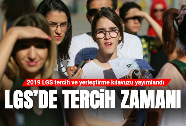 2019 LGS tercih ve yerleştirme kılavuzu yayımlandı