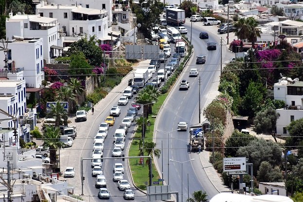 marmaris trafik yoğunluğu