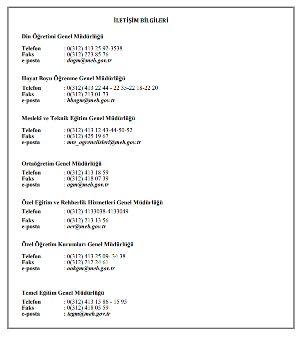 2019 Lgs Tercih Ve Yerlestirme Kilavuzu Yayimlandi Sadece Haber