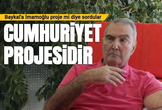 Deniz Baykal: Ekrem İmamoğlu Cumhuriyet projesidir