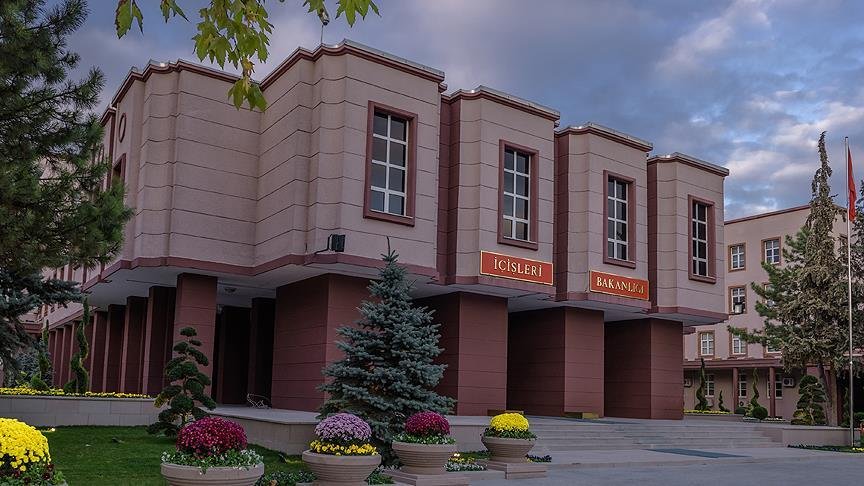 içişleri bakanlığı'ndan