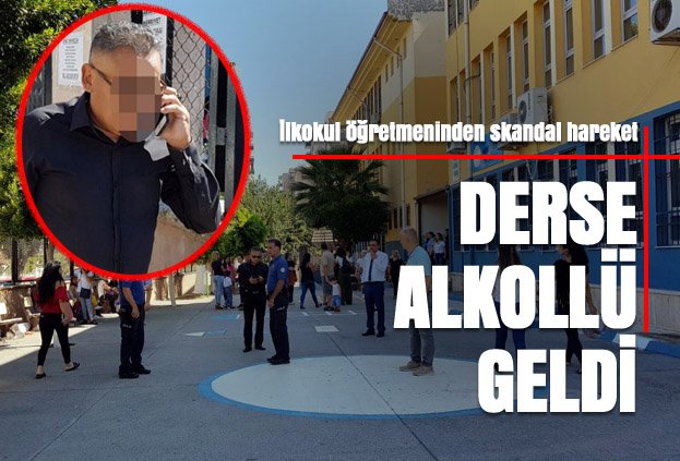 alkollü öğretmen