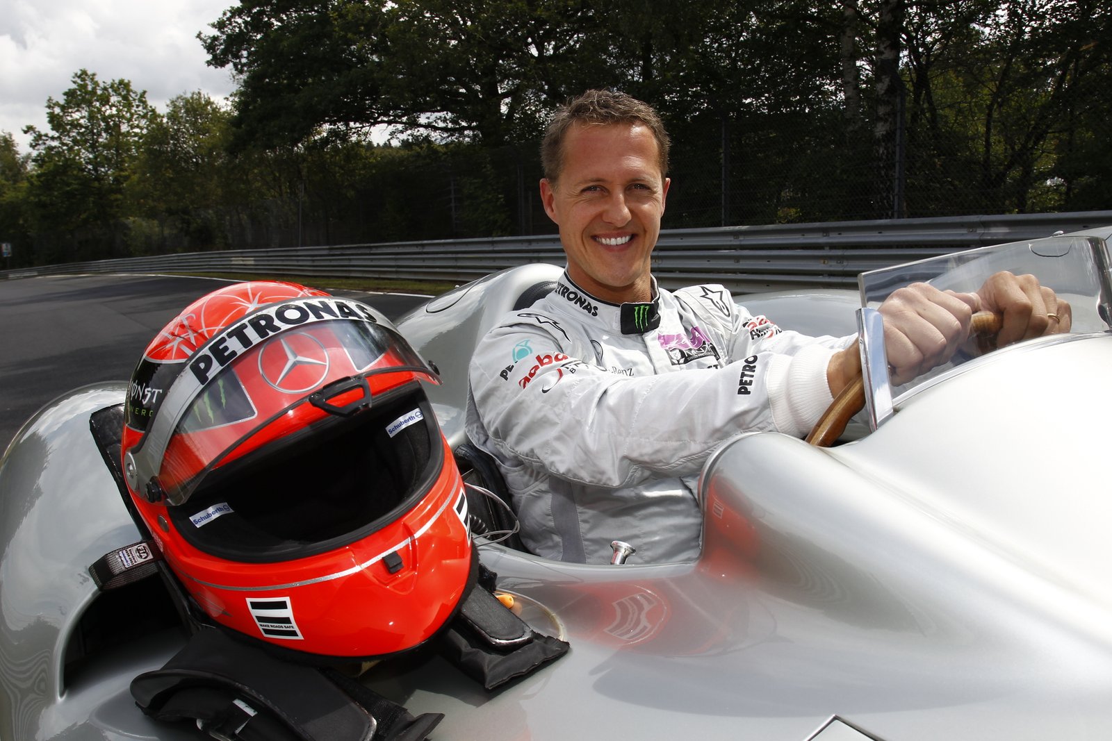 Fotoshooting Mercedes-Benz Silberpfeile, Nuerburgring Nordschleife, 21.07.2011
Michael Schumacher, Mercedes-Benz W196 Stromlinie
NZH 04May13 - DRT 10May13 - WGM 15Nov13 - WMM 15Nov13 -
HBK 15Nov13 - NZH 04Nov14 -  WGP 29Dec14 - HBG 29Dec14 - 
WAG 29Dec14 - BTG 29Dec14 - NAG 29Dec14 - 
NZH 31Jan15 -
NZH 19Dec18 - Michael Schumacher is hidden from the world but is not bed-ridden nor existing on tubes but is receiving extensive nursing and therapy care, costing more than $92,000 a week. Photo / AP

WGP 06Mar19 -
BTG 06Mar19 -