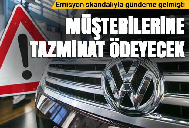 Volkswagen tazminat ödeyecek