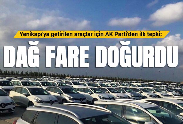 Yenikapı'daki araçlara Tevfik Göksu tepki gösterdi