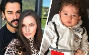 Fahriye Evcen ile Burak Özçivit'in oğlu Karan'dan rekor!