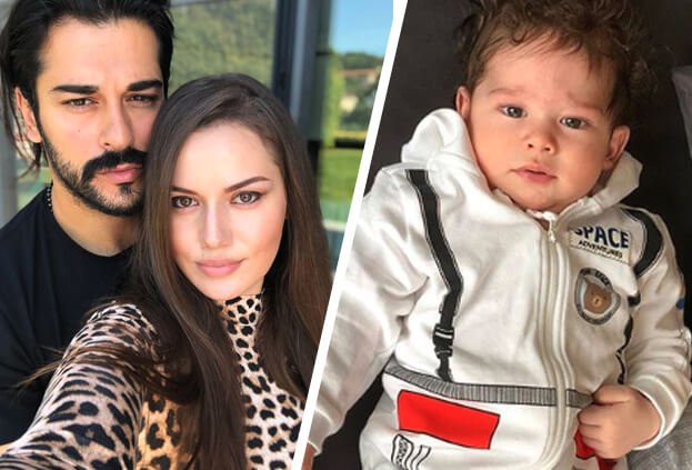 Fahriye Evcen ile Burak Özçivit'in oğlu Karan'dan rekor!