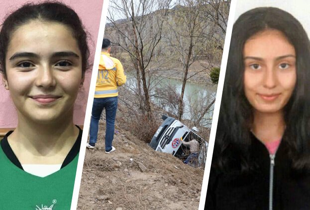 Hentbol takımı kaza yaptı, Sinem ve Göksu öldü!