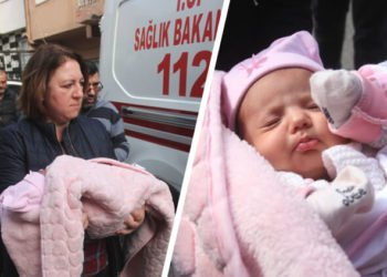 Adana’da 40 günlük bebeğini kapıya bırakıp kaçtı