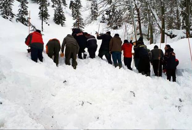 Adana’da çığ altında kalan işçinin cesedine ulaşıldı