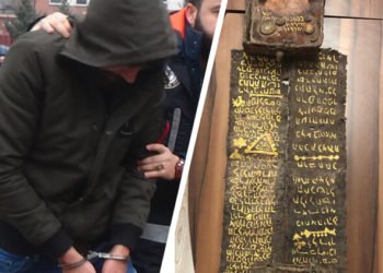 Bursa'da 2.5 milyon dolarlık Tevrat’ı satmaya çalışırken yakalandı