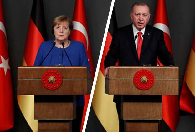 Cumhurbaşkanı Erdoğan ve Merkel'den ortak açıklama