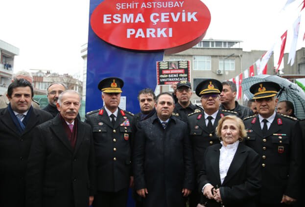 Bayrampaşa Belediyesi şehit Esma Çevik’in ismini ölümsüzleştirdi
