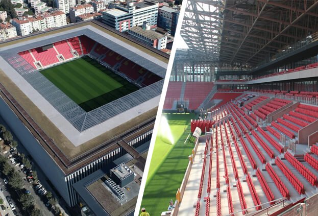 Türkiye’de ilk olacak Göztepe’nin yeni stadyumu