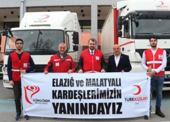 Güngören Belediyesi'nden depremzedelere yardım eli