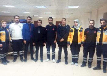 Acil servis çalışanları depremde görev yerlerini terk etmedi