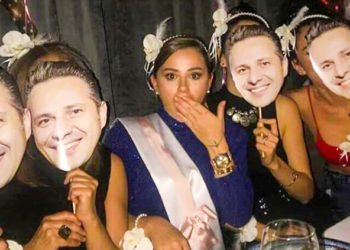 Merve Özbey’in bekarlığa veda partisi!