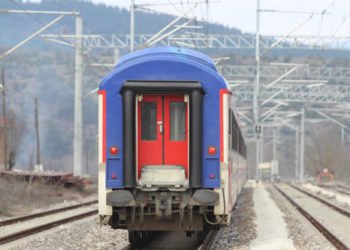 Şehirde bulunan tren istasyonundan herkes bihaber