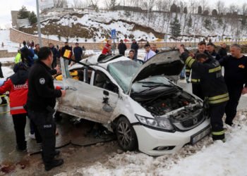 Kastamonu'da feci kaza