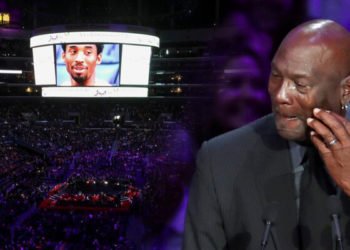 Michael Jordan Kobe Bryant’ı anma töreninde hem ağladı hem güldürdü!