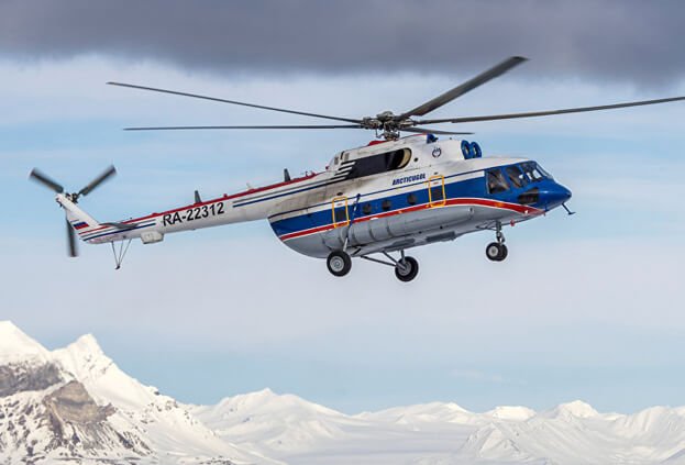 Rusya'da Mi-8 tipi helikopter düştü: 2 ölü