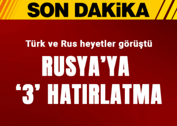 Türkiye'den Rusya'ya 'Soçi' hatırlatması