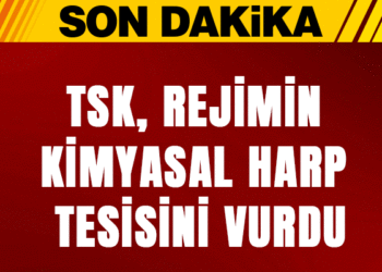 TSK, Esed rejimini kimyasal harp tesisini vurdu