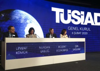 TÜSİAD Genel Kurul Toplantısı Sabancı Center Konferans Salonu'nda gerçekleştirildi