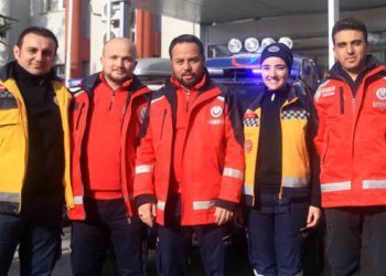 UMKE ekibi yüreğini Elazığ’da bıraktı!