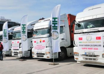 Bağcılar’dan 10 yardım TIR’ı İdlib’e doğru yola çıktı  