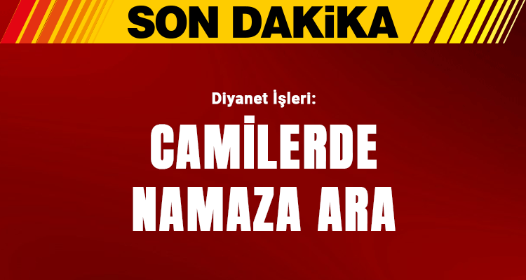 Diyanet İşleri: Namaz cemaatle kılınırsa virüs yayılabilir
