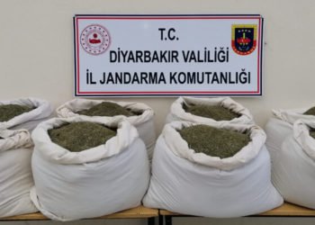 Diyarbakır'da terör operasyonu: 322 kilogram esrar ele geçirildi