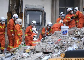 Çin'de karantina oteli çöktü ölü sayısı 29'a yükseldi