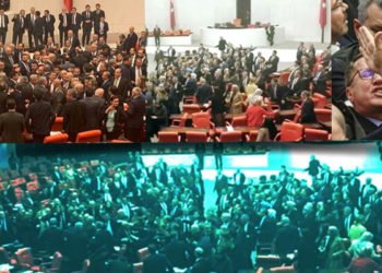 Meclis'te yumruklu kavga! AK Parti ve CHP'li vekiller birbirine girdi
