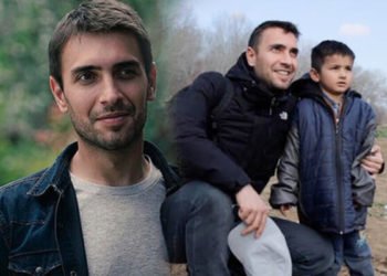 Ulaş Tuna Astepe göçmenlere yardıma gitti!