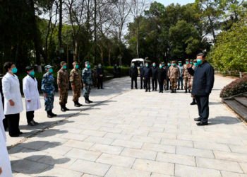 Çin Cumhurbaşkanı Xi Jinping Wuhan'da