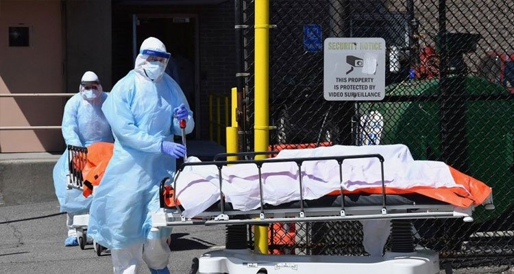 ABD'de koronavirüsten 24 saatte 1105 ölüm