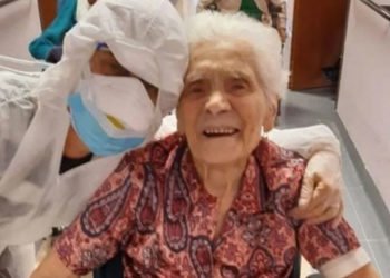 104 yaşında! Hem İspanyol gribini hem de koronayı yendi