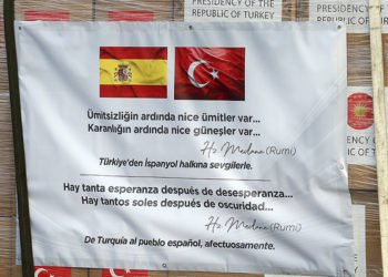 Türkiye'nin İtalya ve İspanya'ya yardımlarında 'Mevlana'lı mesaj