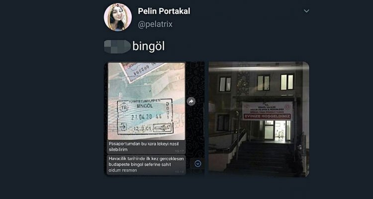 Nankör! Karantina için getirildiği Bingöl'e hakaret etti